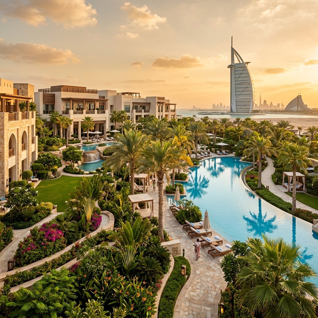 Completed landscaping project Dubai